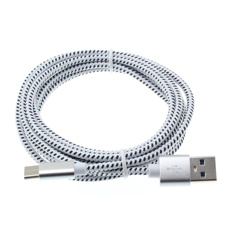 Type-C 6ft USB Cable Charger Cord Power Wire USB-C Long Braided for Smartphones