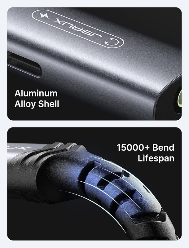 USB C to 3.5Mm Headphone and Charger Adapter, 2-In-1 AUX Mic Jack with PD 60W Fa gallery