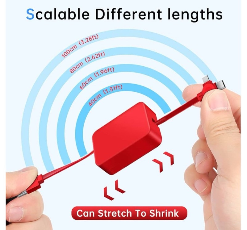 Apple Charger For TYPE C Plus Android 3 In One Charger NEW!!! gallery