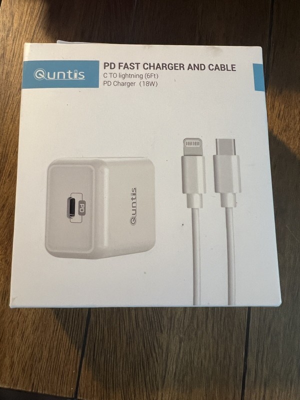 Quntis PD Charger And Cable For iPhone iPad FREE SHIPPING- U