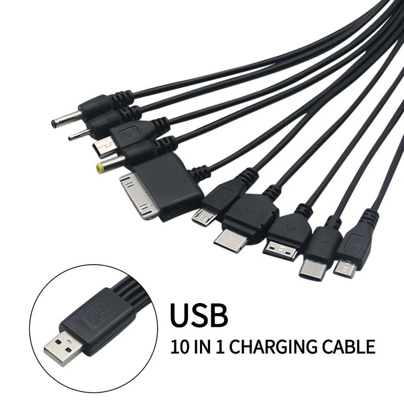 10 In 1 Multi-Function USB Cable Universal Phone Charging Cable Multi-head Charg gallery