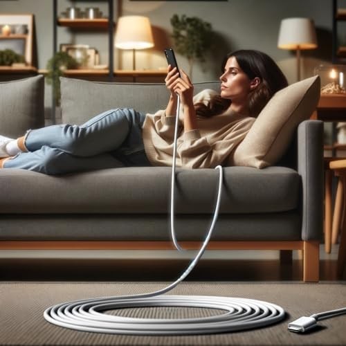 USB C Cable 15Ft,Usb C to USB C Cable 60W Fast Charging 2 Pack, Extra Long Type gallery