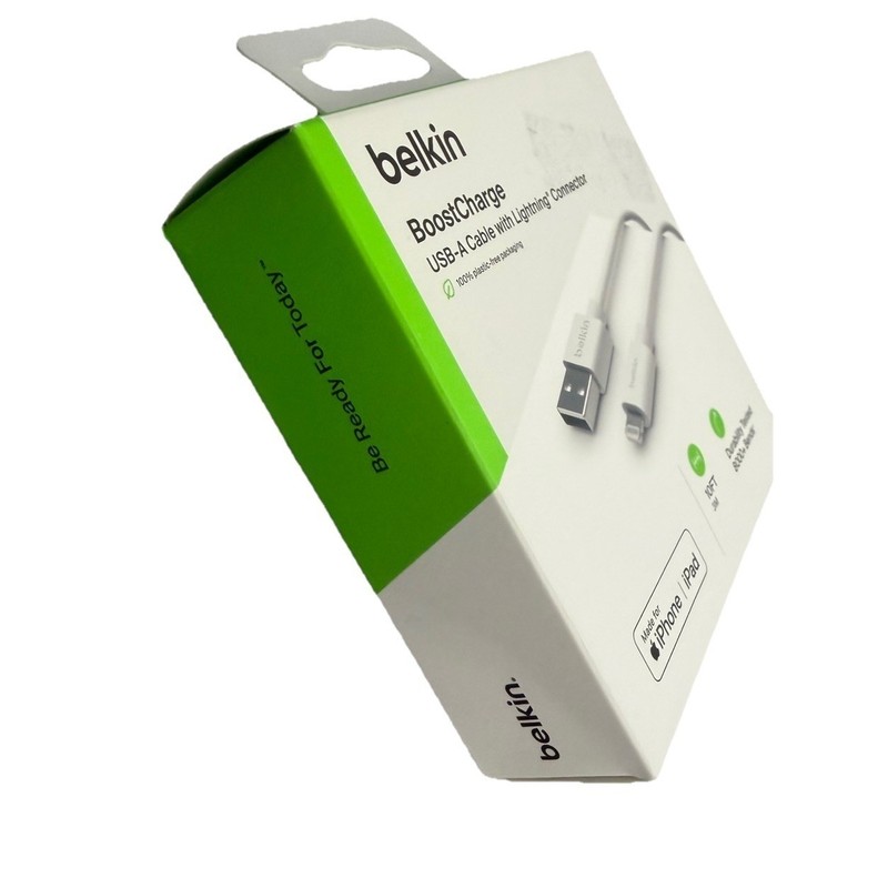 Belkin BOOST CHARGE MFi-Certified Lightning to USB-A 3M/10ft Cable New gallery