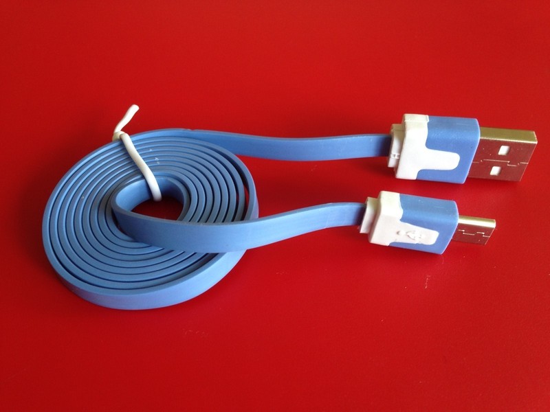 3Ft/6Ft/10Ft Micro USB 2.0 to USB Samsung Flat Noodle Data Sync & Charger Cable gallery
