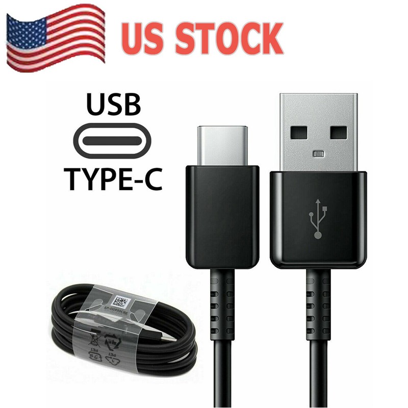 USB Type C Fast Charging Cable Cord For Samsung Galaxy S10 S20 Note 9 Note 10 US