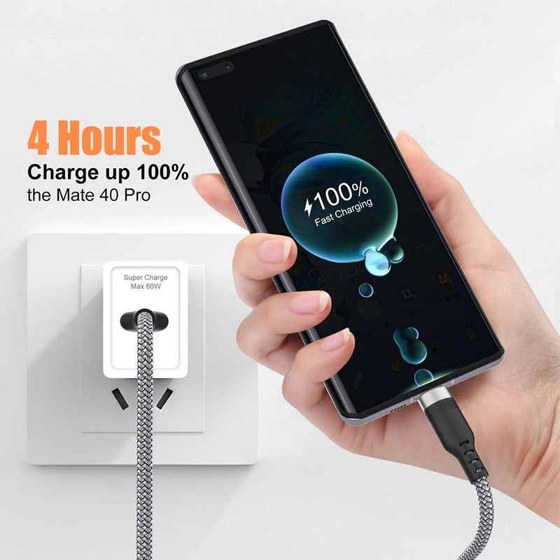 USB Type C 6A Super- Charging Cable for Huawei USB C Extended 1M 2M 3M 5M 8-Mete gallery