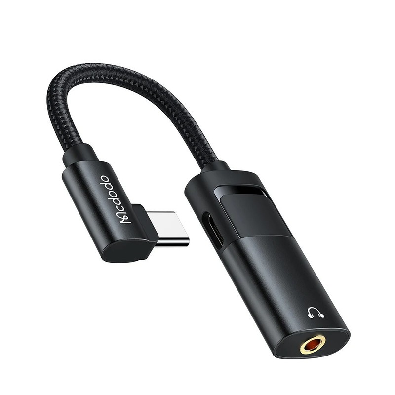 Mcdodo Adapter Type C To 3.5mm Type c 2 In 1 Adapter Audio Phone Charging Cable gallery