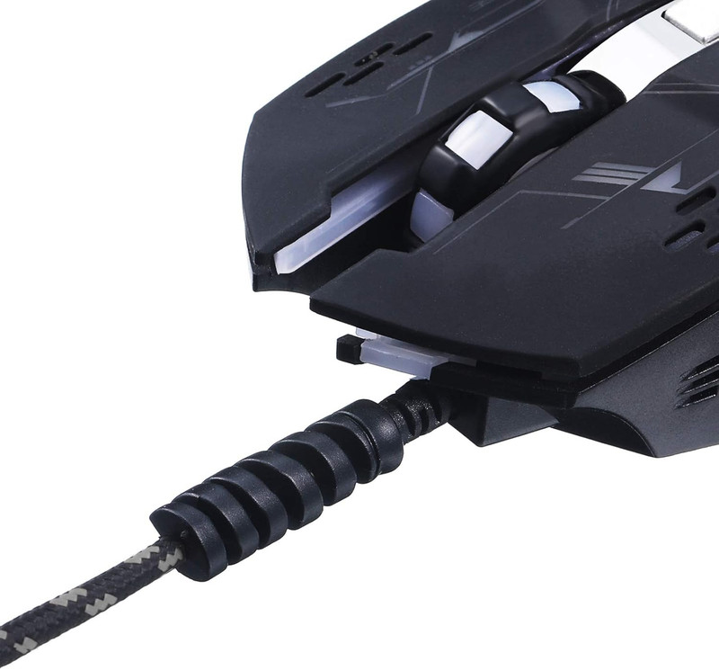 24 Pcs Charger Cable Protector,Silicone Flexible Cable Saver,Spiral USB Mouse Wi gallery