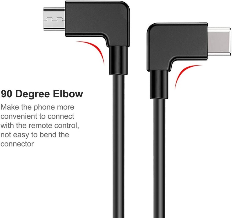 Micro USB to Micro USB Android Tablet Data Cable OTG Cord For DJI Mavic Drone