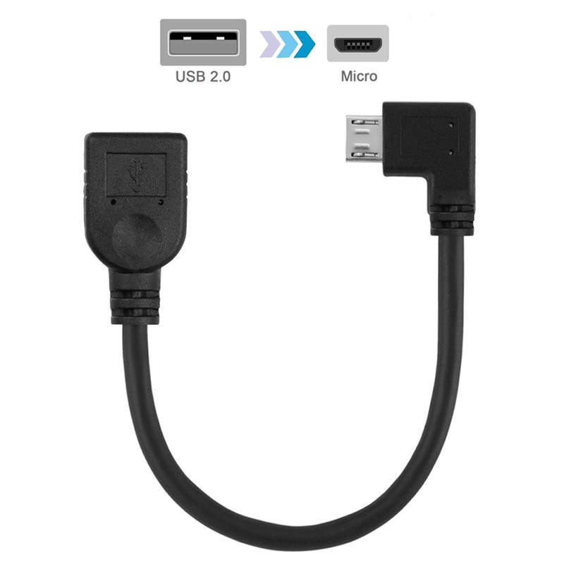 Micro USB to USB 2.0 OTG Cable (On The Go) Adapter For Tablets, eReaders, Laptop