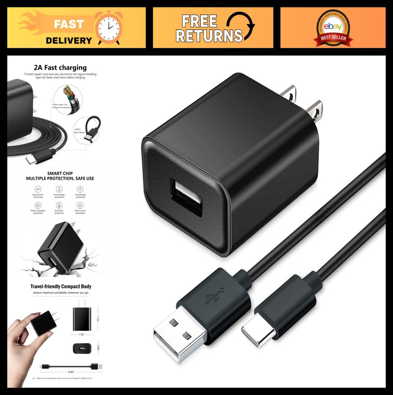 USB C Charging Cable for LED Neck Light & Projectors – Compatible with Star Proj
