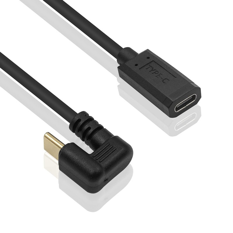 USB Type C Extension Cable 6ft U Shape 10Gbps 60W Male To Female 180 Degree gallery