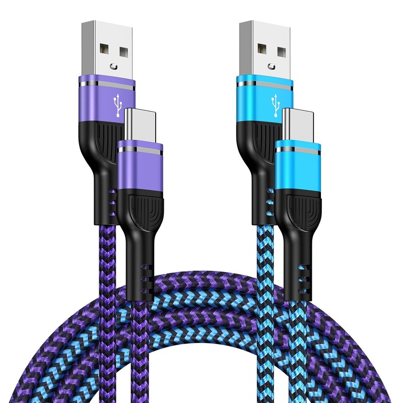 2Pack 6FT Fast Charger Cable USB Type C Android Phone Cord for Moto G Stylus …