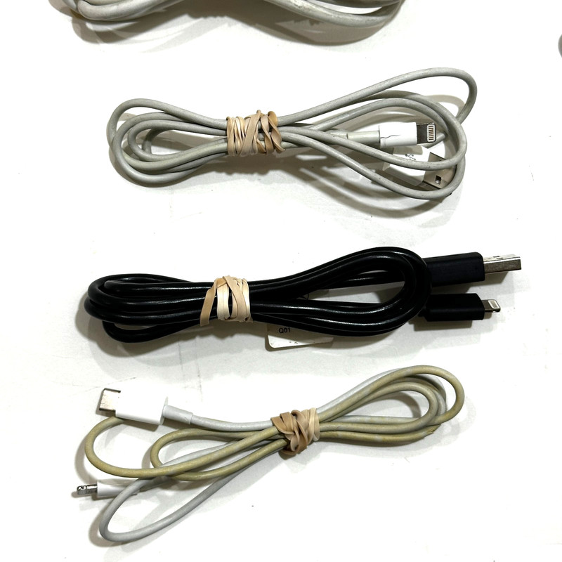 USB Charging Cables Cell Phone Charger Cords Bricks Car Lot of 30+ Assorted gallery