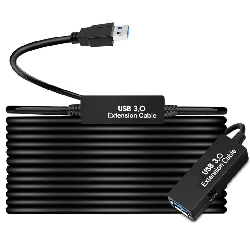 USB 3.0 Active Extension Cable 50 Feet, Long USB Type-A Male to Female Extend…