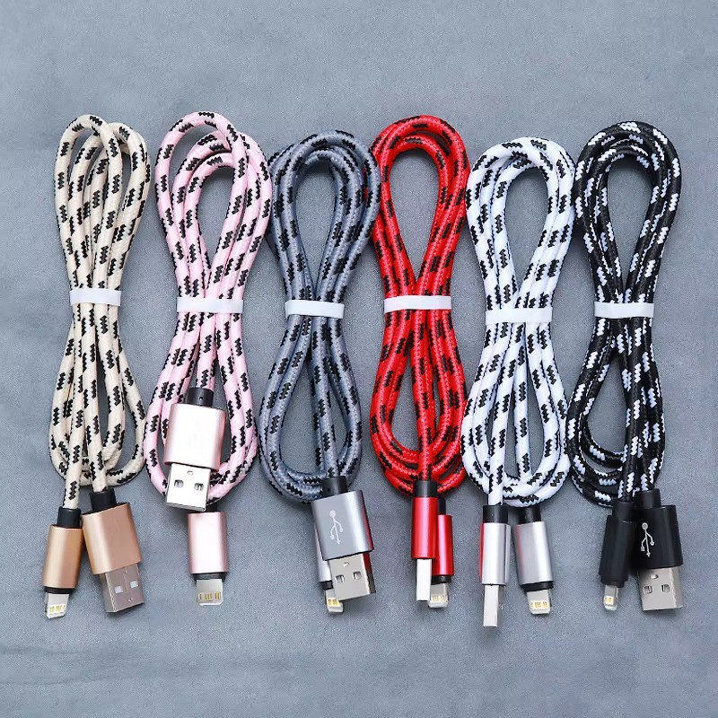 USB Cable for ios 14 13 12 11 Pro Max Xs X 6 6s 7 8 Plus 5 SE 2.4A Fast gallery