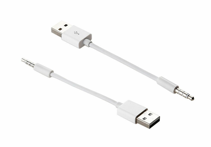 USB Charger Data SYNC Cable for Apple iPod Shuffle 3rd 4th 5th 6th 7th Gen 3.5mm gallery