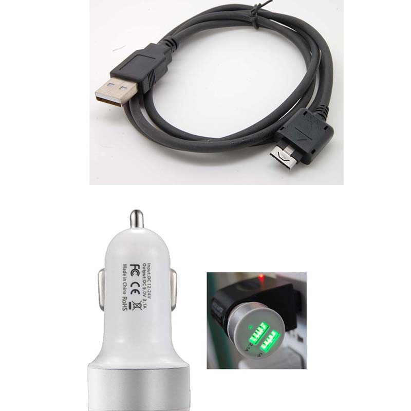 AC Battery Charger& USB Cable for LG AX-260 Scoop AX275 AX380 CE110 CG180 gallery