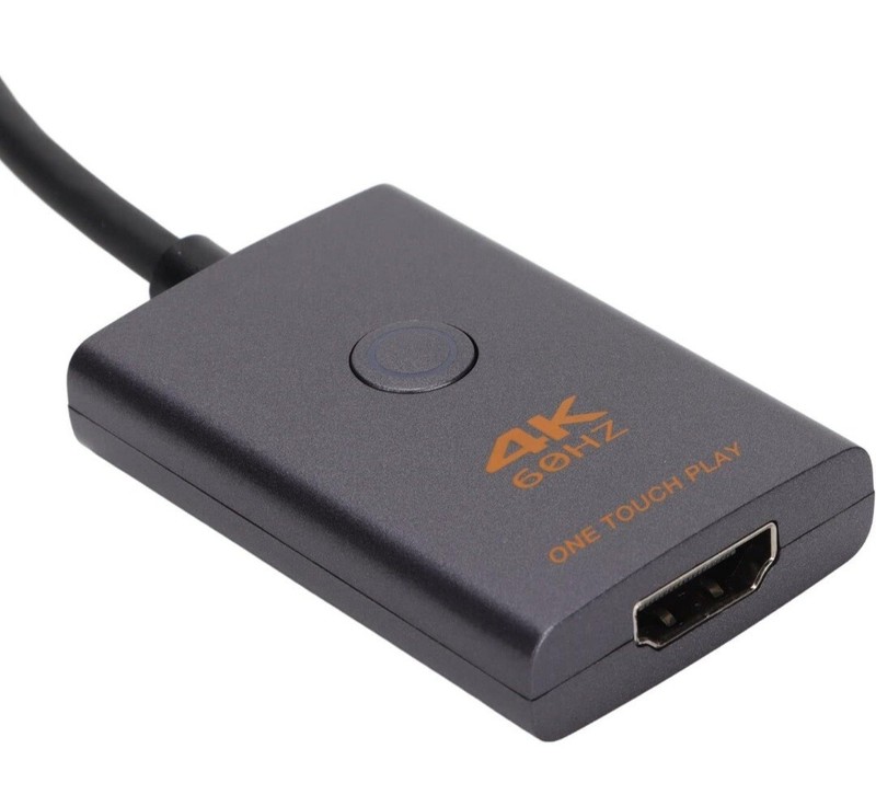 HDMI To Type C Multimedia Interface Adapter 4K Rugged 18gbps 4K Video Converter gallery