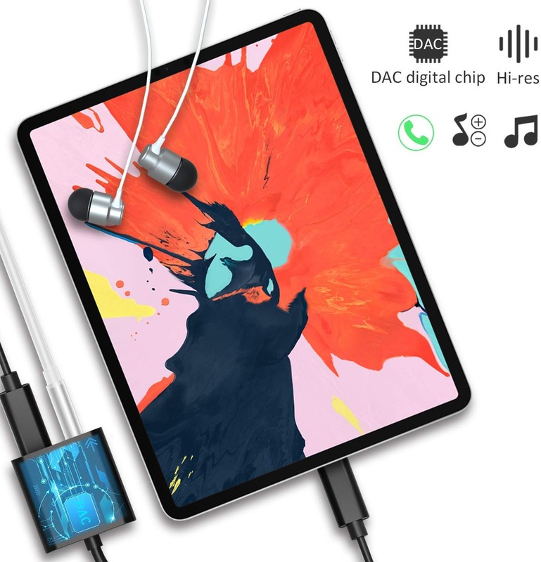 USB-C Headphone Adapter Earphone 3.5mm Jack Charger Port for Cell Phones gallery