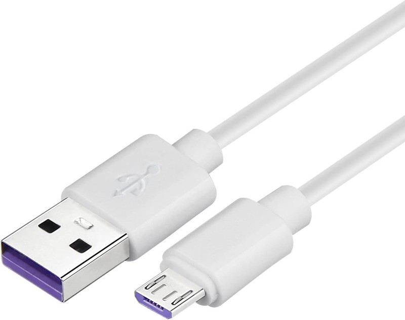 3ft USB to Micro USB Cables - Quick Charging & Data Sync Speeds, White Duo gallery