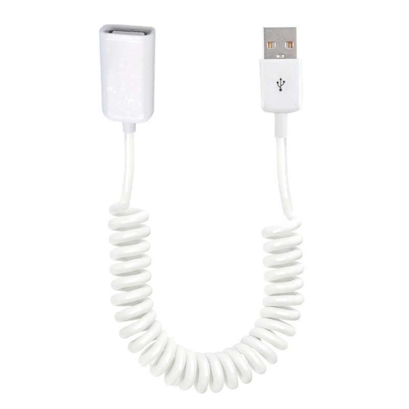 1M Spring Telescopic Extension Wire Cord For Charging Data Transmission gallery