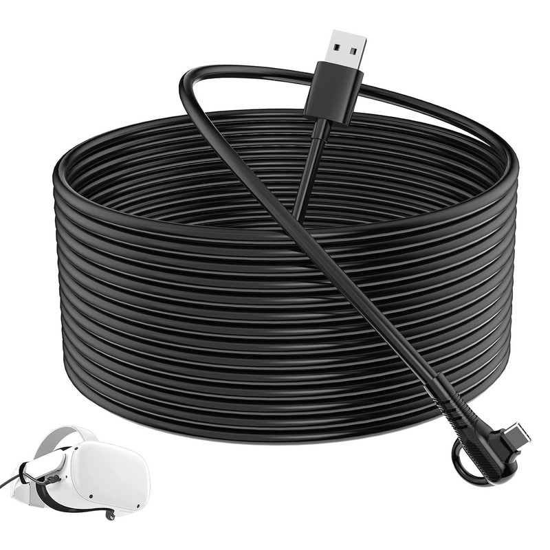 16.4ft Long USB C 3.2 Gen1 Cable for Quest 3/2 – Fast Charging & Data Transfer gallery