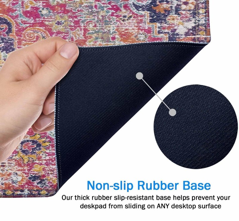 Mouse Pad Gaming, Large XXL Mouse Pads, Non-Slip Rubber Base Mousepad, Keyboa... gallery