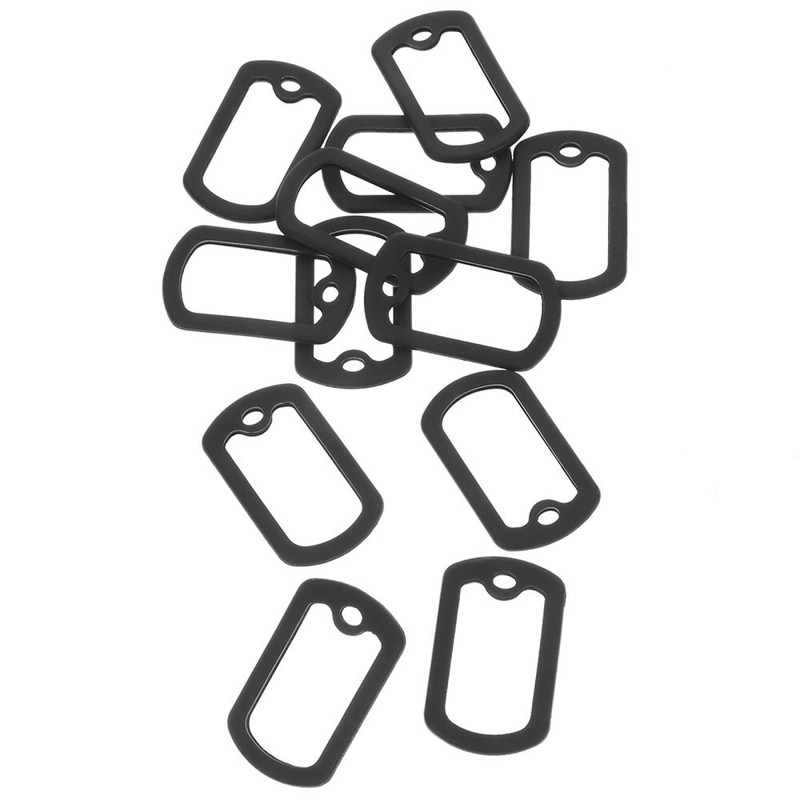 12PCS dog tag silencer Dog Tag Protector Tag Silencer rubber silencer gallery