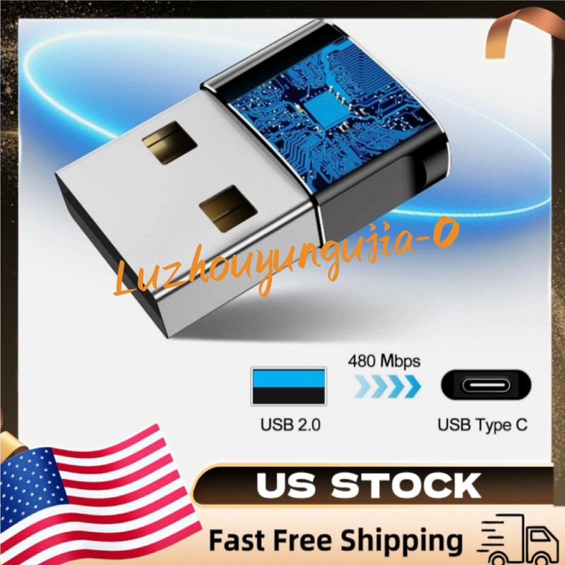 1 PACK USB C 3.1 Type C Female to USB 3.0 Type A Male Port Converter Adapter New
