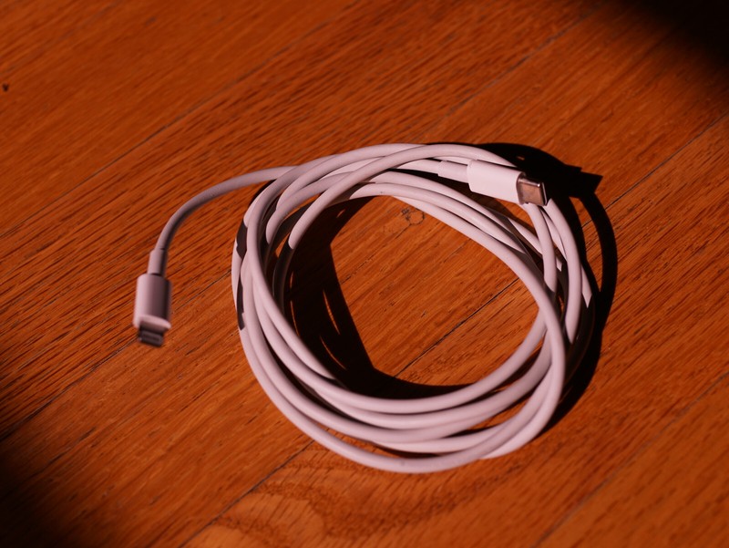 Apple Lightning to USB C Cable 6ft 1m from Box iPhone Genuine Authentic White gallery
