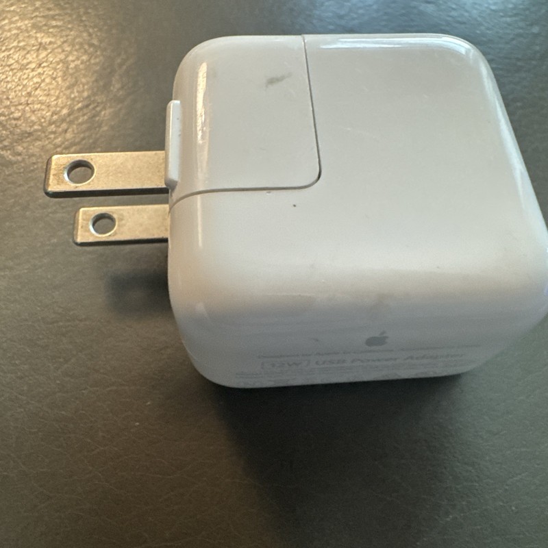 12W USB Power Adapter A2167 Block Apple Authentic gallery