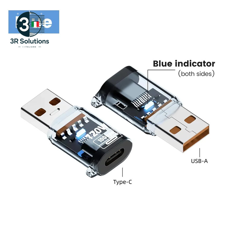 USB 3.2 to Type C 120W Fast Charging OTG Adapter Audio Transfer D gallery