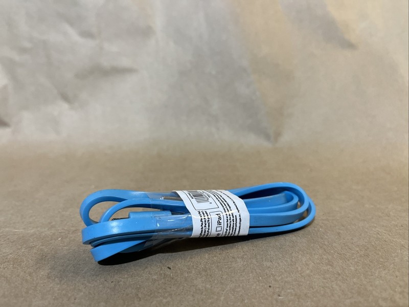 (5) Blue 4 ft USB Lightening Charging Cable Fast Sync Cord for iPhone iPad iPod gallery