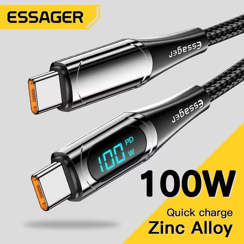 USB Type C to USB C Cable 100W/5A PD Fast Charging Charger Wire Cord for Macbook gallery