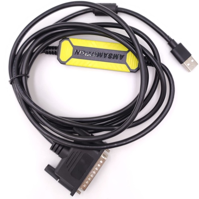USB-FANUC CNC Programming Cable, RS232 Data Transfer Convert DB25 Pin Downloa... gallery