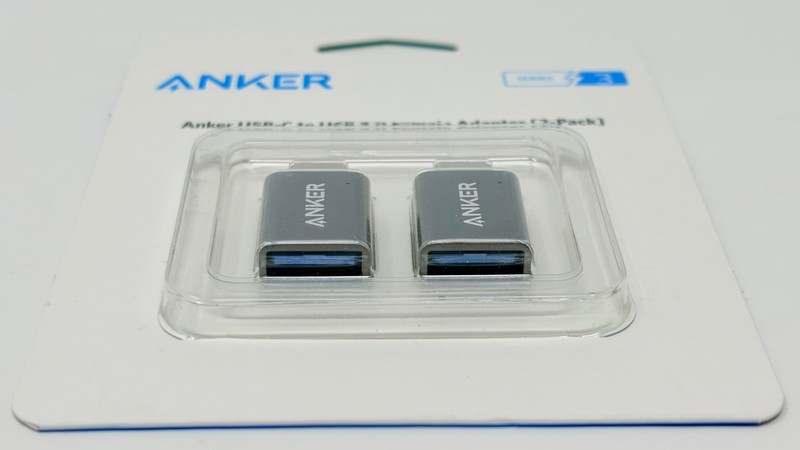 Anker USB-C to USB 3.0 Female Adapter 2-Pack High Speed Data MacBook iPad B8731 gallery