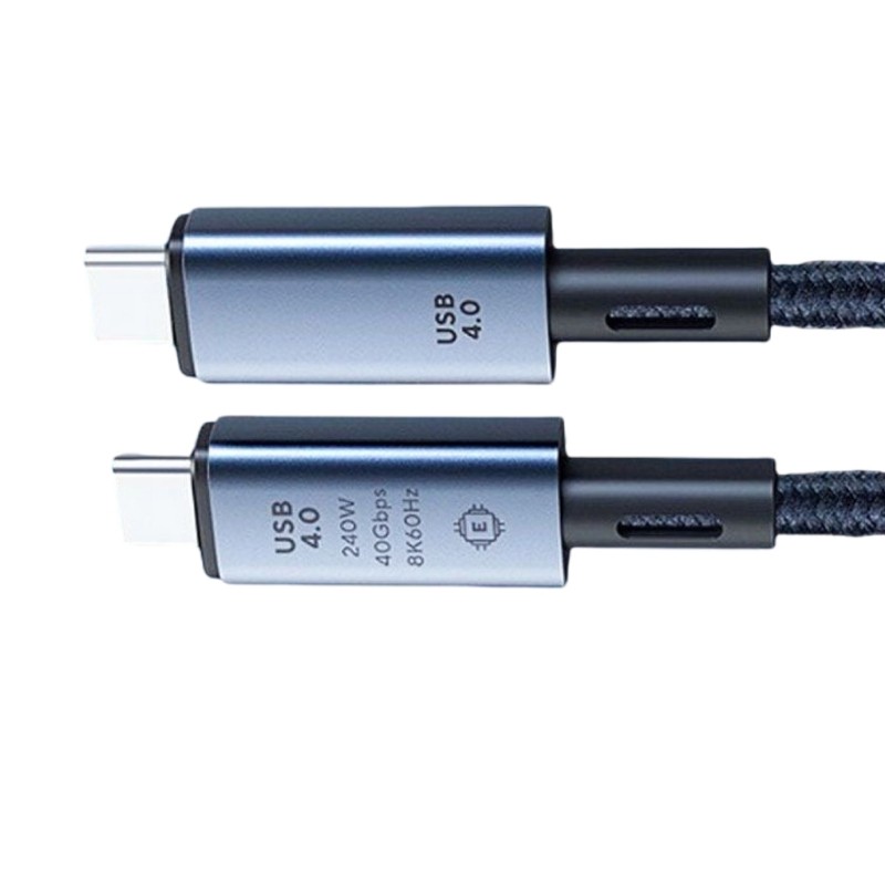 USB4 Type C Cable for 8K Video Transmission and 240W Quick Charging USB Cord gallery