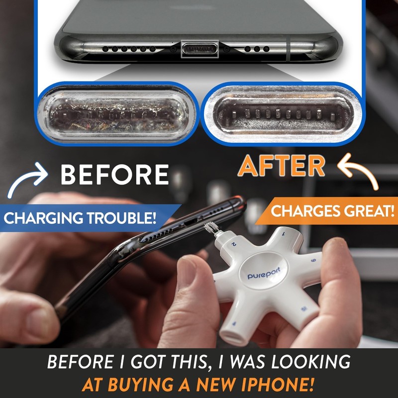 USB-C Multi-Tool Cleaning Kit for Phones, Tablets & Laptops | Fix Connections & gallery