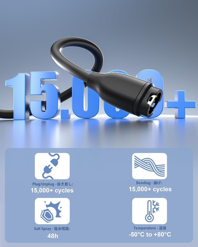 USB-A Charging/Data Cable Compatible with Garmin for Garmin 5/5S/5X/Plus/6/6S/6X gallery