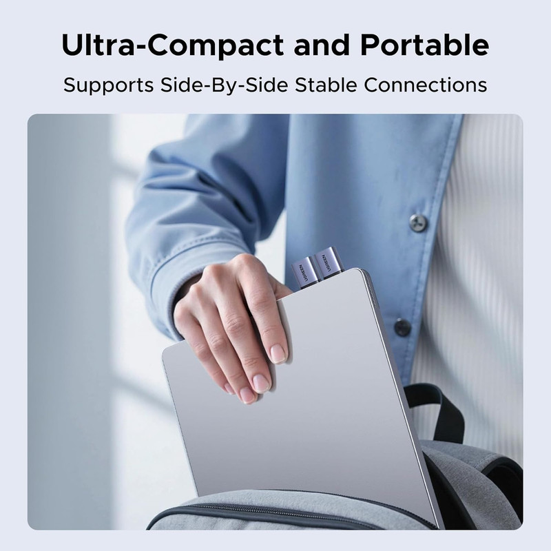 USB to USB C Adapter & USB C to USB Adapter Combo 4-Pack, 10Gbps Type-C Converte gallery