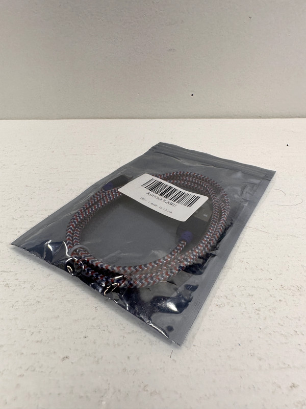 Red White & Blue USB to Apple Braided Charger Cable 3 ft. NEW gallery