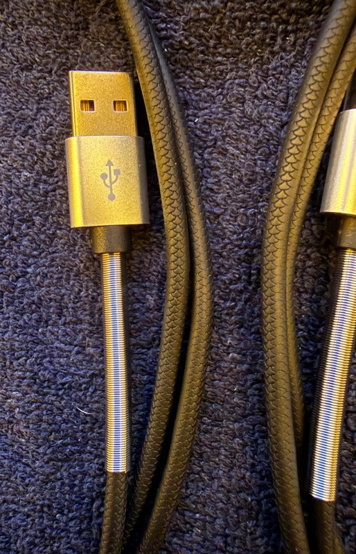 Cabepow USB A to Lightning Cable 3 ft [2 pack] MFi Certified Nylon Braided Black gallery