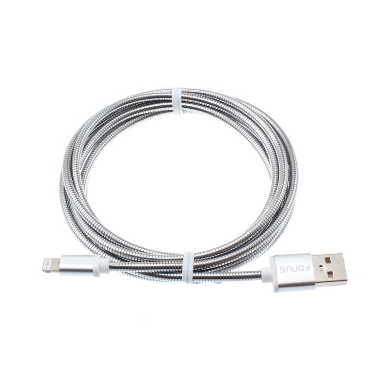 For iPhone SE (2020) – METAL USB CABLE 6FT CHARGER CORD POWER DATA HIGH SPEED
