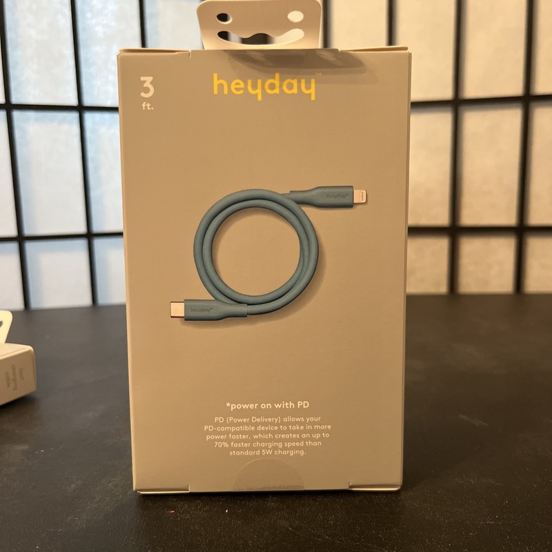 Heyday – Lightn To USB-C iPhone Fast Charging Cable 3ft For Apple iPhone iPad