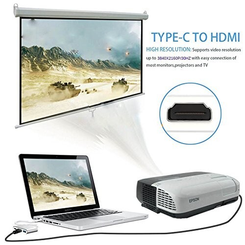 USB Type-C to HDMI HDTV TV AV Adapter Cable 4K For Samsung Note20 Ultra N0te10 + gallery