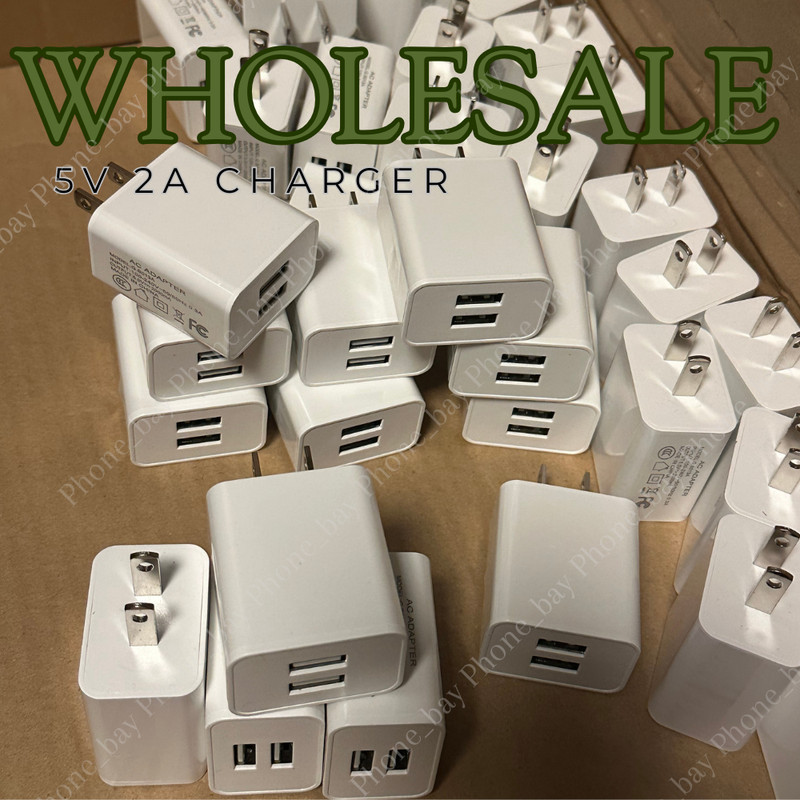 Lot 5V 2A Universal Wall Fast Charger USB A Power Adapter AC Charging Plug US