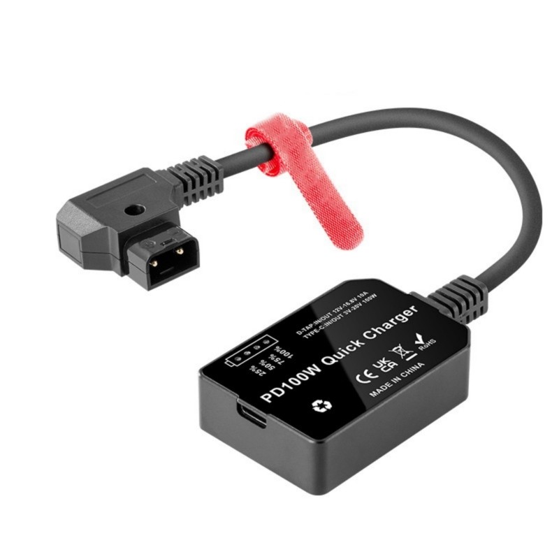 Multi Protocol Supported Type C D-Tap V Mount Battery Adapter for Quick Charging gallery
