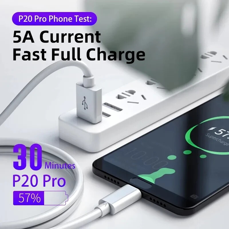 5 Pack USB C to USB fast charger Samsung Android 1m gallery