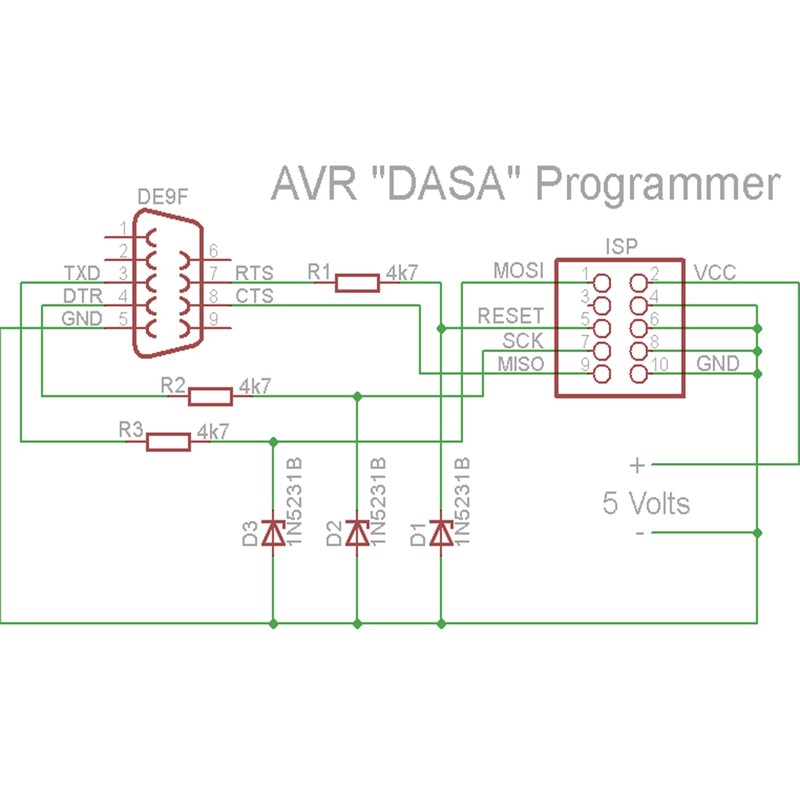 USBtinyISP downloader AVR ISP Programmer microcontroller Bootloader USB Downl... gallery